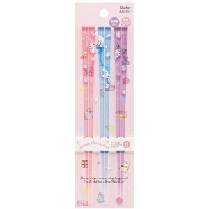 スケーター 【予約販売】アクリル箸（21cm）3Pセット マイメロディ・シナモロール・クロミ