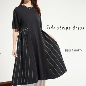 Casual Dress Switching Dress Stripe [2025 NEW]