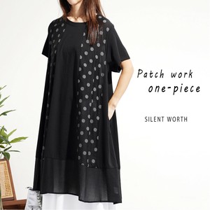 Casual Dress Patchwork Polka Dot [2025 NEW]