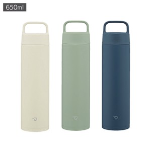 【象印】ステンレスマグ 650ml ハンドルタイプ 水筒 魔法瓶 保温・保冷 軽量 お手入れ簡単 食洗機OK