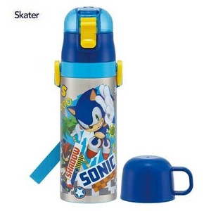Water Bottle sonic Skater Compact Stainless Steel Bottle 2-way