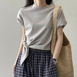 u27557トップス レディース Tシャツ 3色 シャツ INS ラウンドネック カジュアル 韓国風 2025春夏新作