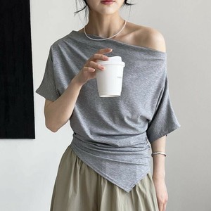 u27562トップス レディース Tシャツ 3色 シャツ プルオーバー セクシー 韓国風 2025春夏新作