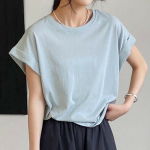 u27566 トップス レディース Tシャツ カットソー 無地 2025春夏新作