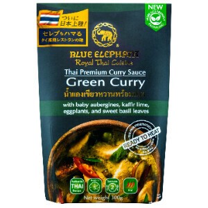 【タイカレー】すぐ食べられるグリーンカレー 300g