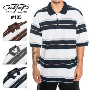CALTOP ポロシャツ ボーダー (Polo Shirts) キャルトップ #185