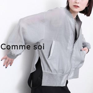 ■comme soi（コムソワ）■変形シアーブルゾン　 2025新作