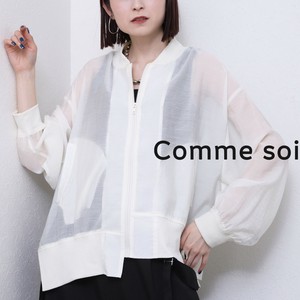 ■comme soi（コムソワ）■変形シアーブルゾン　 2025新作