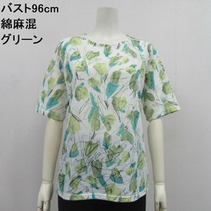 T-shirt Floral Pattern Cotton Linen [2025 NEW]