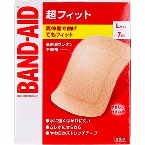 バンドエイド　超フィット　Lサイズ　7枚 【絆創膏】