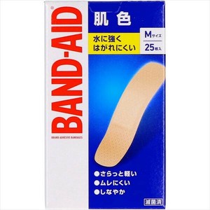 バンドエイド　肌色　Mサイズ　25枚 【絆創膏】