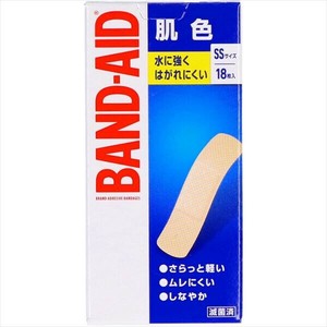 バンドエイド　肌色　SSサイズ　18枚 【絆創膏】