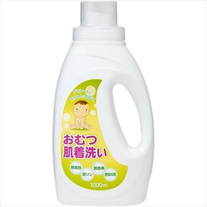 おむつ肌着洗い液体洗剤　1kg 【衣料用洗剤】
