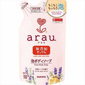 アラウ　泡ボディソープ　詰替　450ML 【ボディソープ】