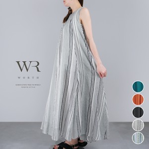 【2025/SS/新作】〈ワンピース〉2WAY仕様で違った雰囲気が楽しめる◎綿ボイル2WAYエアリーフレアOP