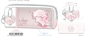 【2025年春夏新作】【新生活】【おとなりさん】ツインファスナーペンケース　ウーパールーパー　225432