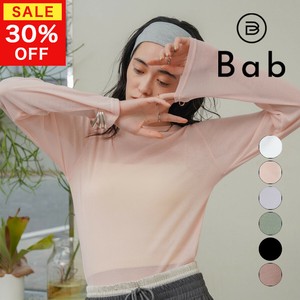 【SALE】再入荷：ベーシックシアートップス◇人気のメロウ使いのシアートップス