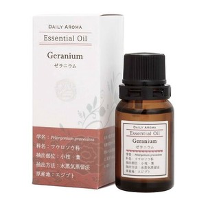 デイリーアロマジャパン　エッセンシャルオイル　ラージ　ゼラニウム　10ml　13915