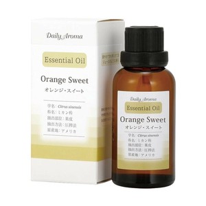 デイリーアロマジャパン　エッセンシャルオイル　オレンジスィート　30ml　33655