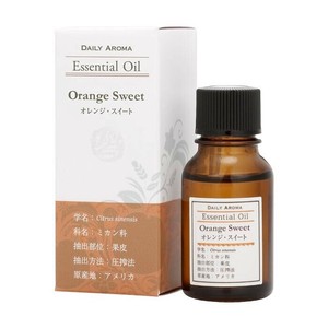 デイリーアロマジャパン　エッセンシャルオイル　ラージ　オレンジスィート　10ml　13920