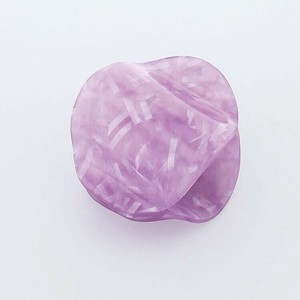 フラワーリング ヘアクリップ フィットクリップ ラウンド パープル HCP0178-PU