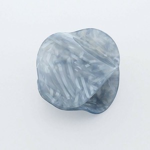 フラワーリング ヘアクリップ フィットクリップ ラウンド ブルー HCP0178-BL