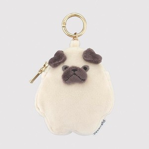 【★売れ筋商品★】フラワーリング ミニチャームポーチ PUKUMARU パグ GPO0345-C