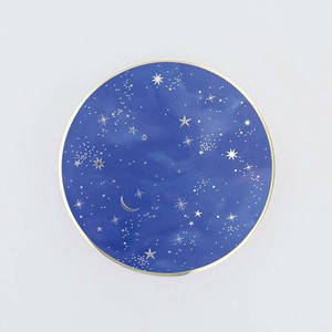 フラワーリング コンパクトミラー 星空 ブルー GMR0208-BL