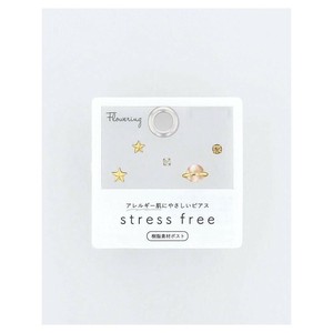 フラワーリング 樹脂ピアス プラネットセット ホワイト AAP1805-WH