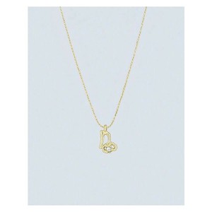 フラワーリング ネックレス 12星座モチーフ 山羊座 AAN0736-J
