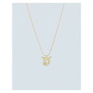 フラワーリング ネックレス 12星座モチーフ 牡牛座 AAN0736-B