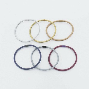 フラワーリング ヘアゴム ラメミックス 6本セット HHG1078-MT