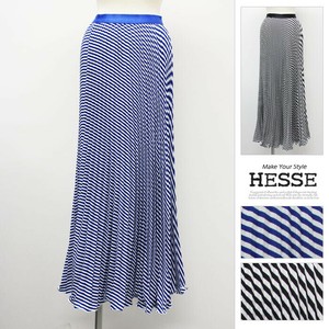 サマーロングストライプスカート　ssg250418