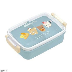 サンエックス リラックマ スクエアふわっとタイトランチボックス(BASIC RILAKKUMA)KA26501