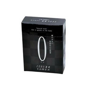 奥野晴明堂 微煙・無香(極ゼロ香料)(黒) ミニ寸詰替(60g)