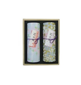 奥野晴明堂 花くらべ(桜・紅梅)和柄スタンド2本入 桐箱入り