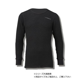 ハヤブサ レイヤーテック　キルティングアンダーシャツ ブラック L Y1661-L-90