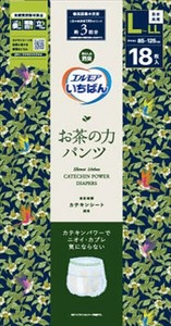 エルモアいちばん　お茶の力パンツ　L〜LL　18枚 【大人用オムツ】