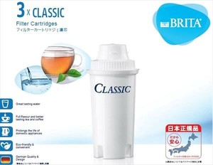 ブリタクラシック交換用フィルター3P 【台所用品】