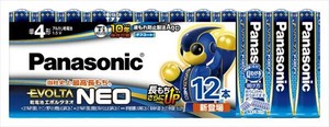 エボルタネオ　単4形　12本お買い得パック　LR03NJ／12SW 【乾電池】