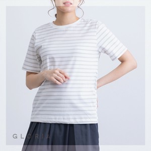 【入荷しました！】【2025初夏物新作】ボーダーUSAコットン半袖Tシャツ