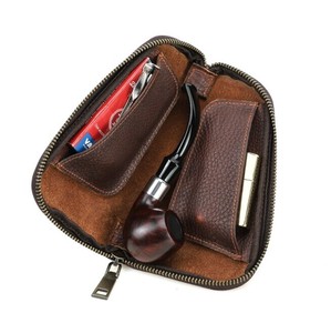 喫煙具収納ケース 牛革   BQ7471