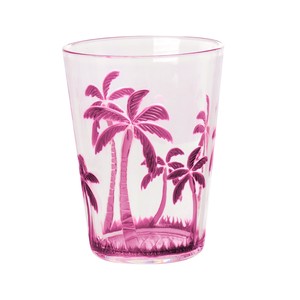 【特価品】ライス アクリルタンブラーパームツリー ピンク【デンマークブランド/台湾製】