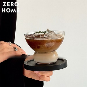 透明ガラスカップ アイスコーヒー&ラテ用 冷製ドリンク