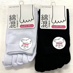 短袜 中长袜 混棉材质 女性