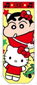 【先行受注】ジャガードソックス クレヨンしんちゃん×ハローキティ  リボンイエロー