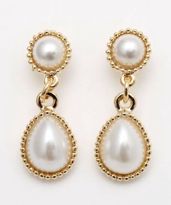 【2025春夏新作】 【欧州航路】ペアパールドロップピアス