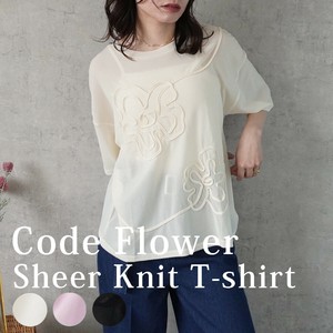 T-shirt Flower T-Shirt Short Sleeve