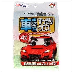 激落ちマルチクロス4枚入り 【カー用品・洗剤・クリーナー】