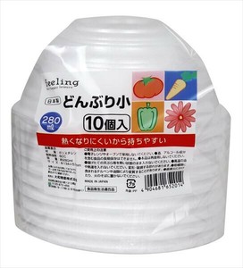 FL　どんぶり小10P×120点セット 【お弁当用品】